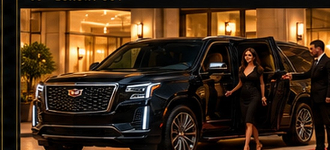 Black 2025 Cadillac Escalade ESV luxury vehicle